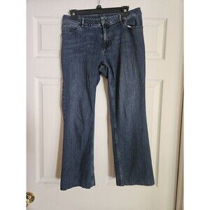 J Jill Jeans Womens 6 Tall Blue Authentic Fit Slim Boot Cut Mid Rise Classic